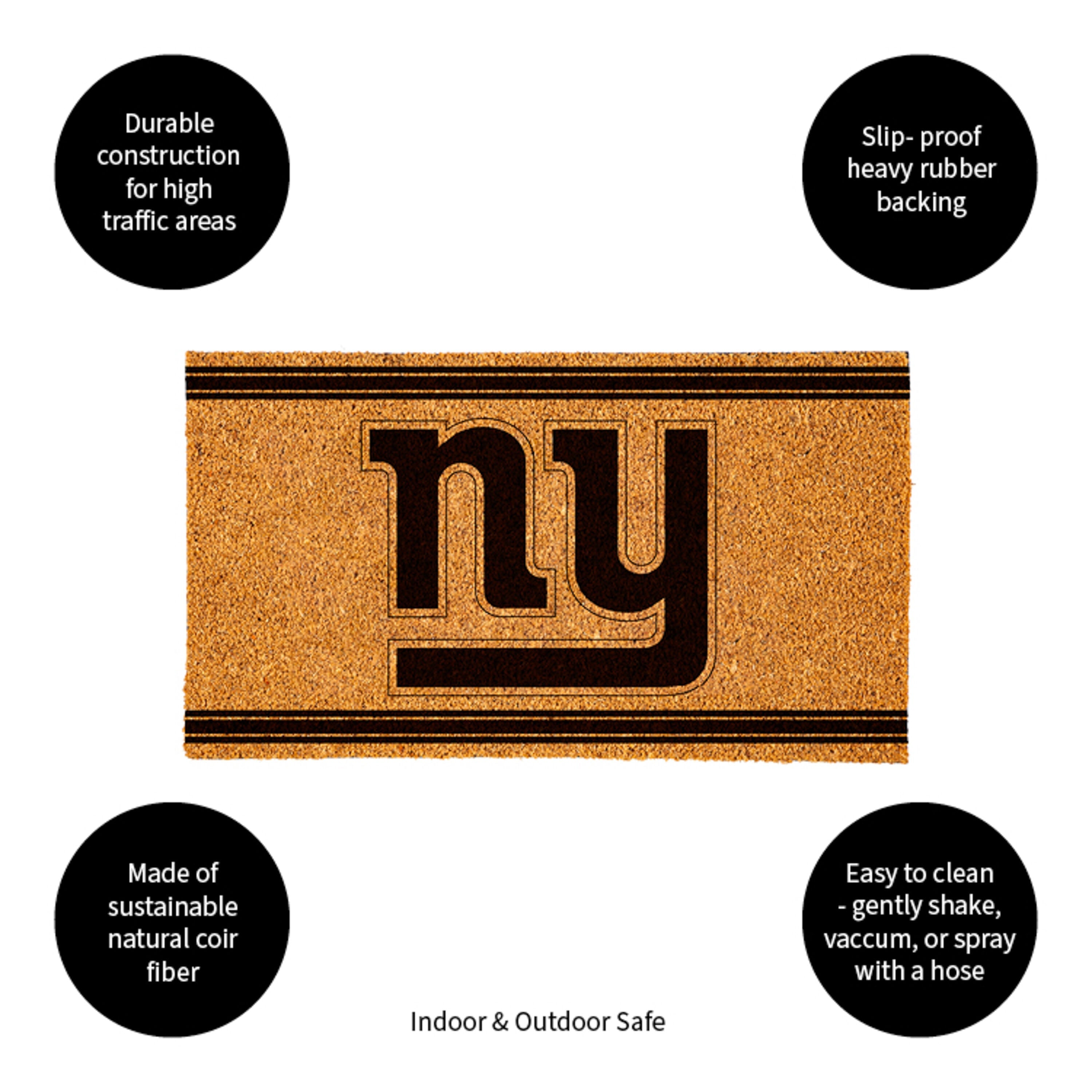New York Giants, Coir Mat 1C - Sports Gifts, Sports Memorabilia, Sports Collectibles, Fan Shop