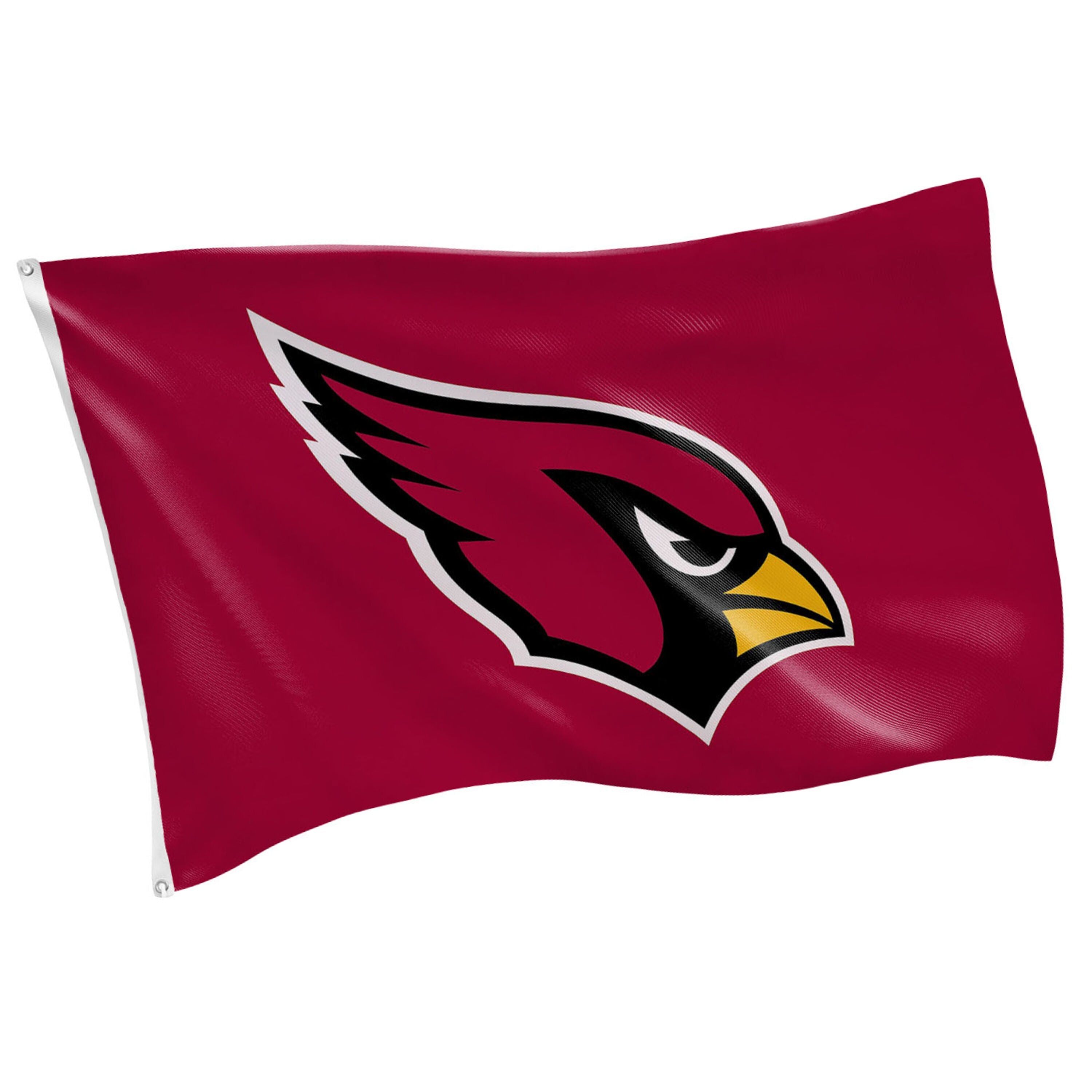3'x5' Single Sided Flag w/ 2 Grommets, Arizona Cardinals