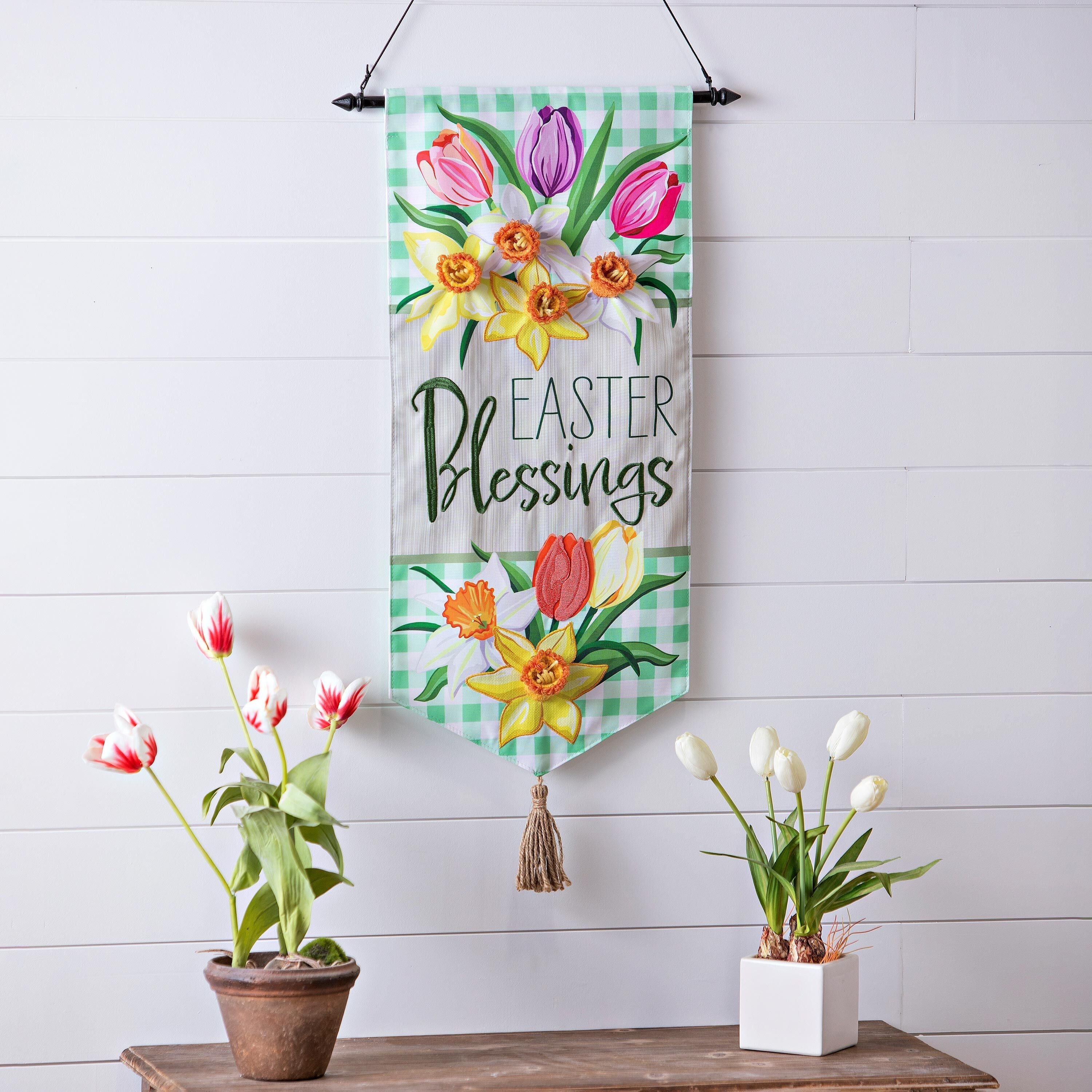 Easter Blessings Everlasting Impression Garden Flag - Sports Gifts, Sports Memorabilia, Sports Collectibles, Fan Shop