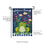 Whimsical Frog Garden Applique Flag