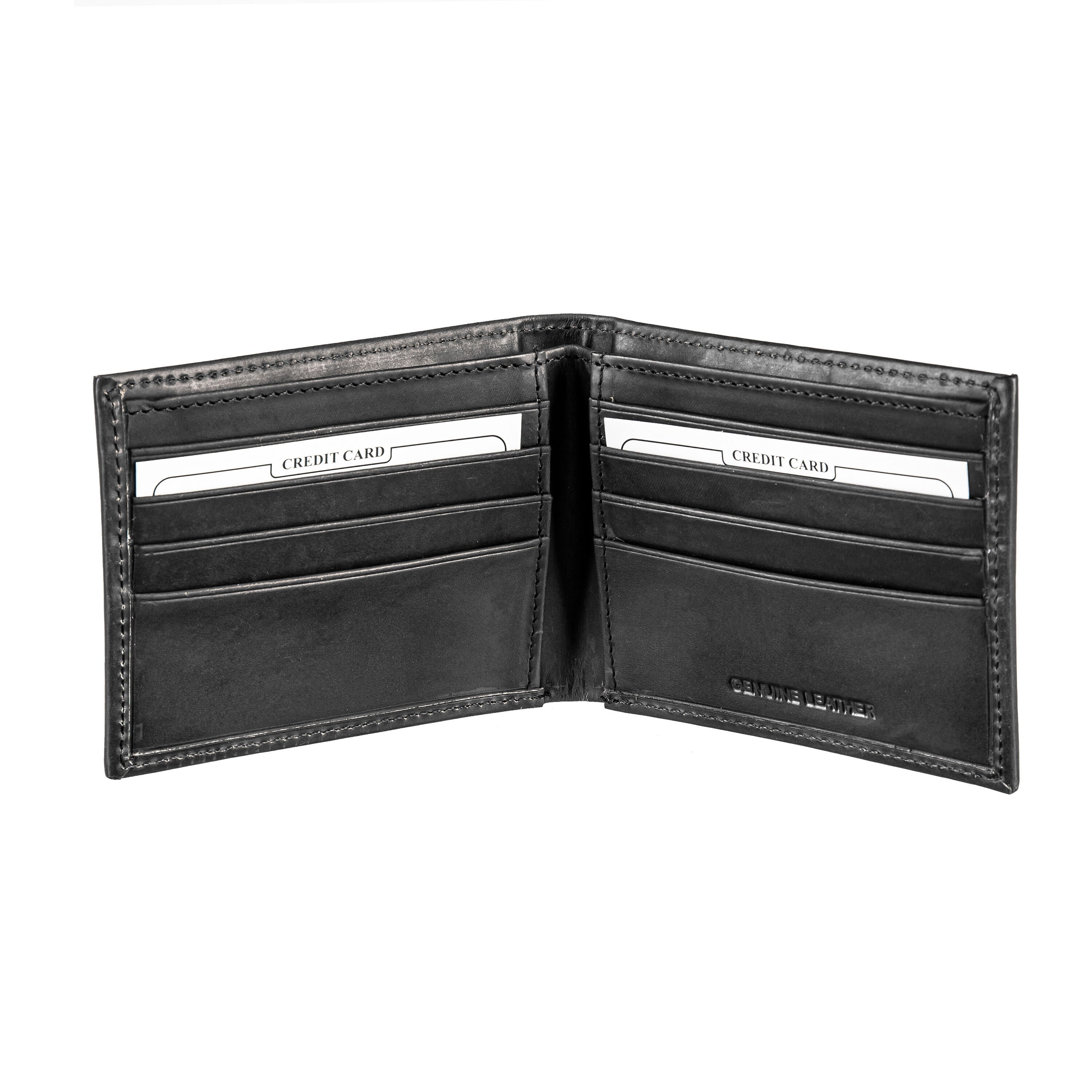 Colorado State University, Bi-Fold Wallet, Black