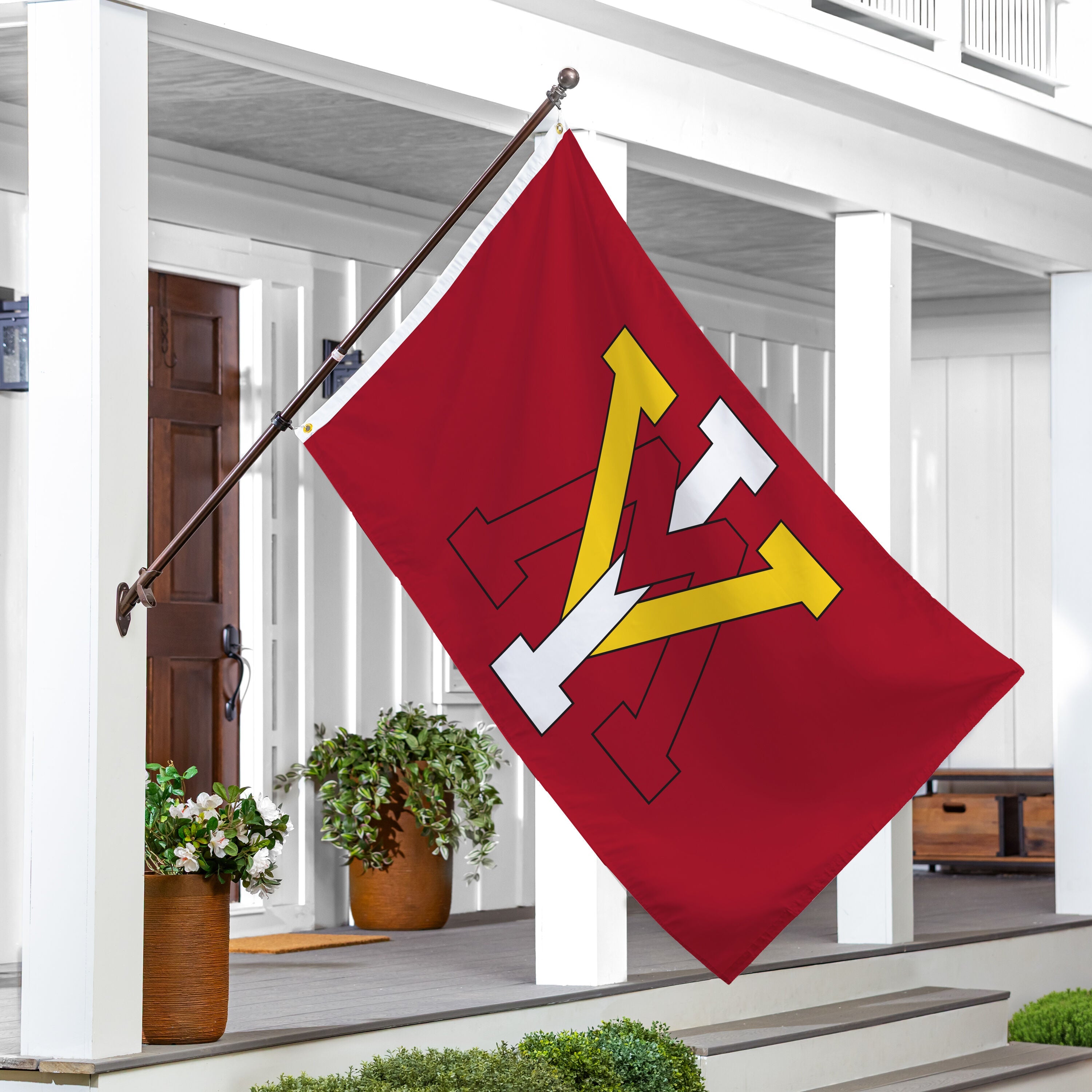 Virginia Military Institute (VMI) Single Sided Flag w/ 2 Grommets, 3'x5'