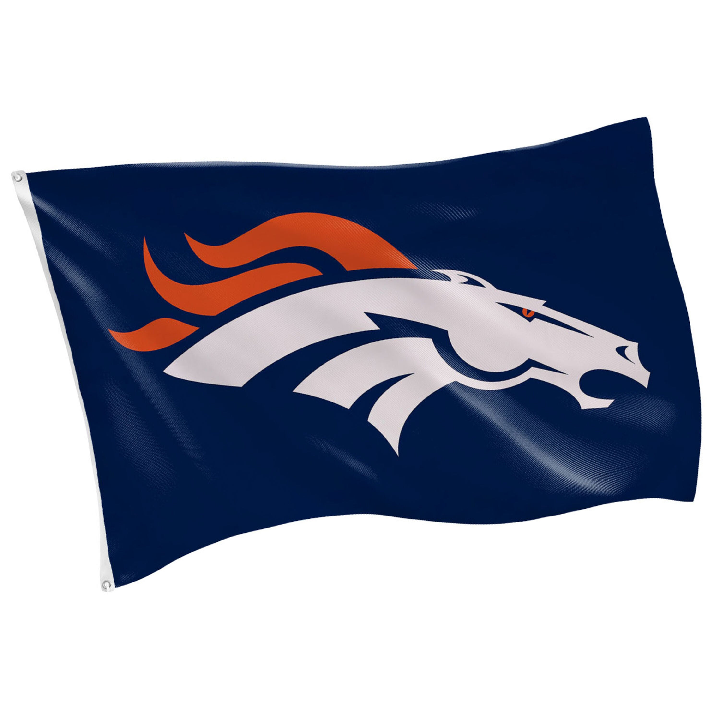 3'x5' Single Sided Flag w/ 2 Grommets, Denver Broncos