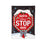 Santa Please Stop Here Applique Garden Flag