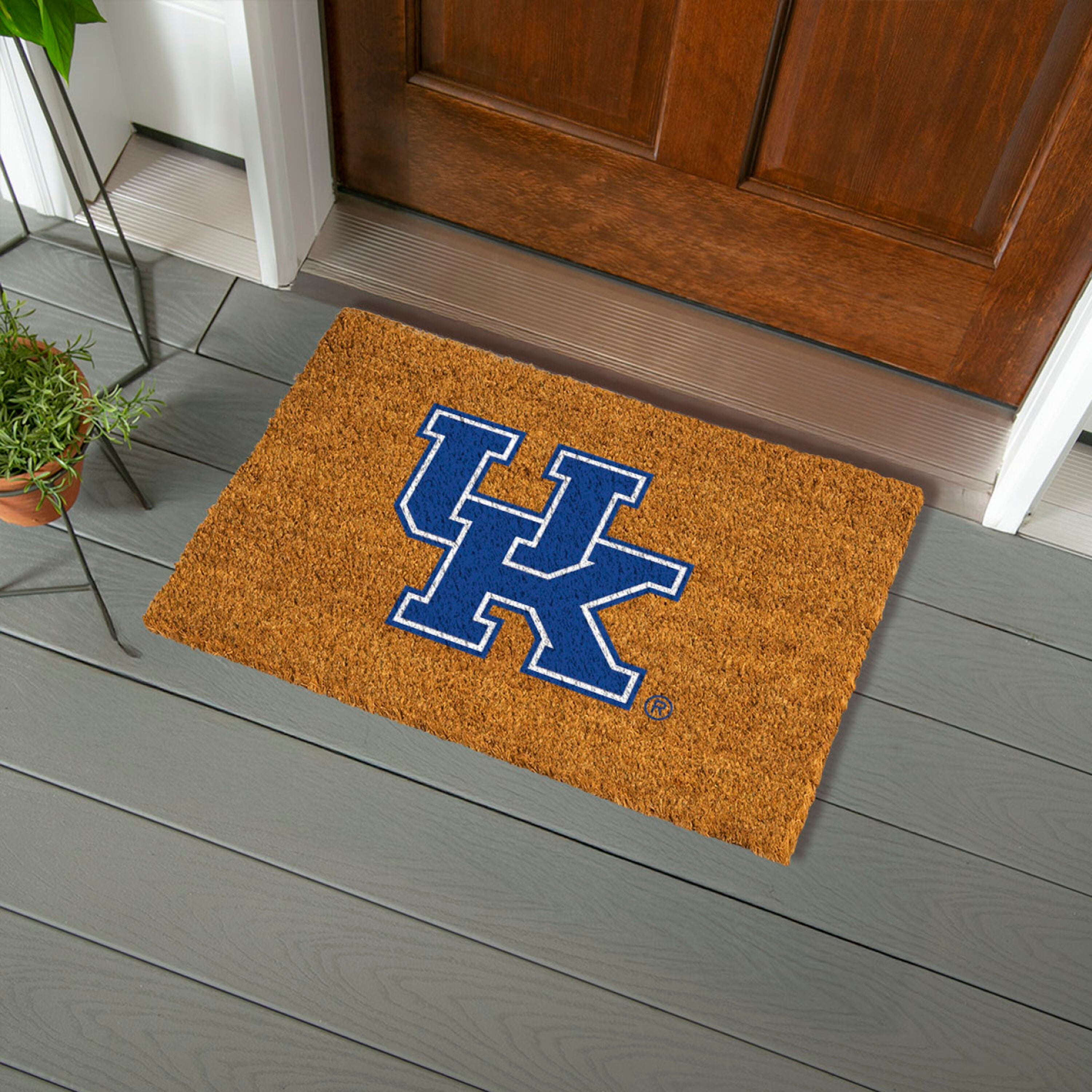 Coir Mat, 16"x28", University of Kentucky - Sports Gifts, Sports Memorabilia, Sports Collectibles, Fan Shop