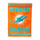Embossed Suede Flag, GDN Size, Miami Dolphins - Sports Gifts, Sports Memorabilia, Sports Collectibles, Fan Shop