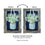 Hanging Mason Jar Garden Linen Flag