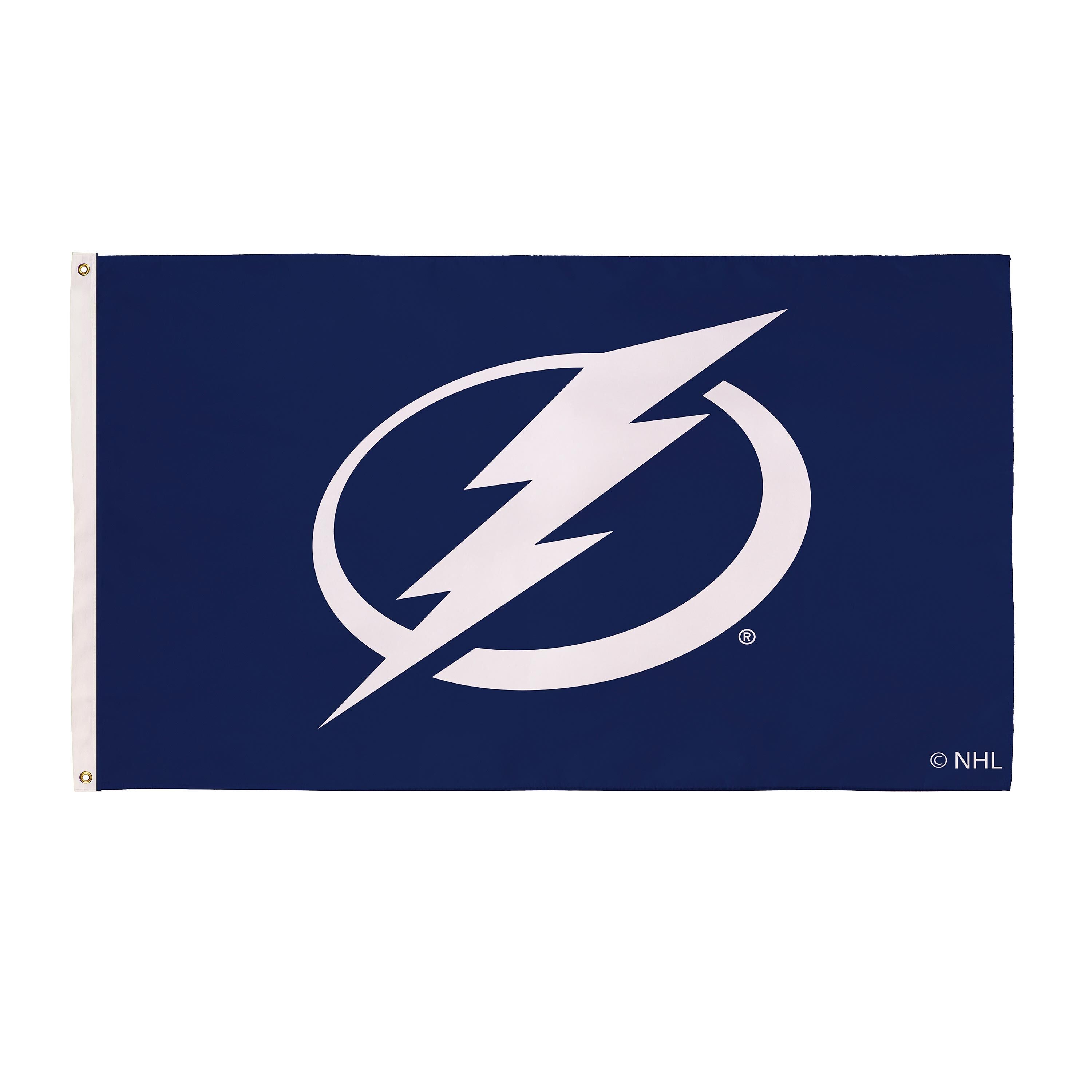 3'x5' Single Sided Flag w/ 2 Grommets, Tampa Bay Lightning