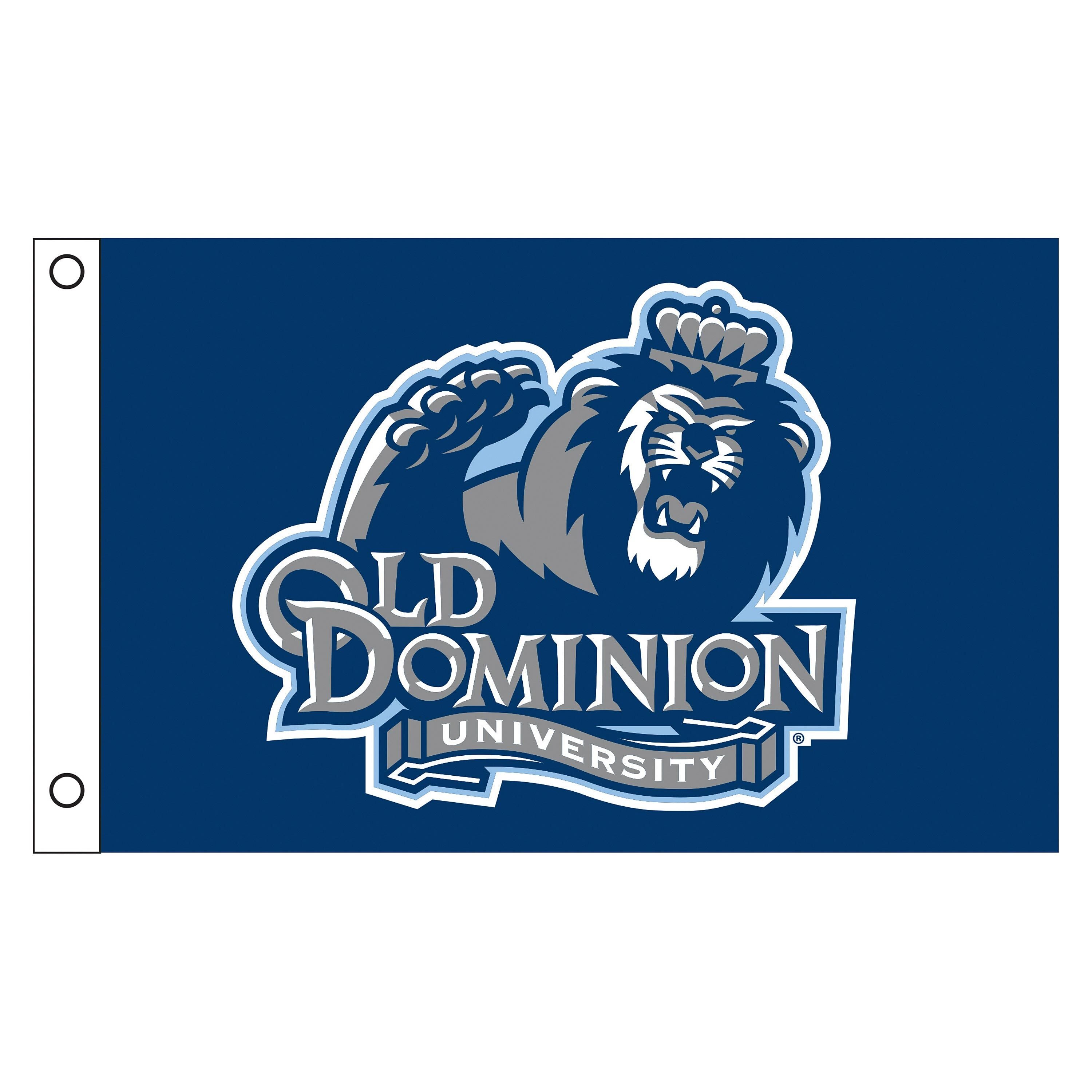 Old Dominion University (ODU) Single Sided Flag w/ 2 Grommets, 3'x5'