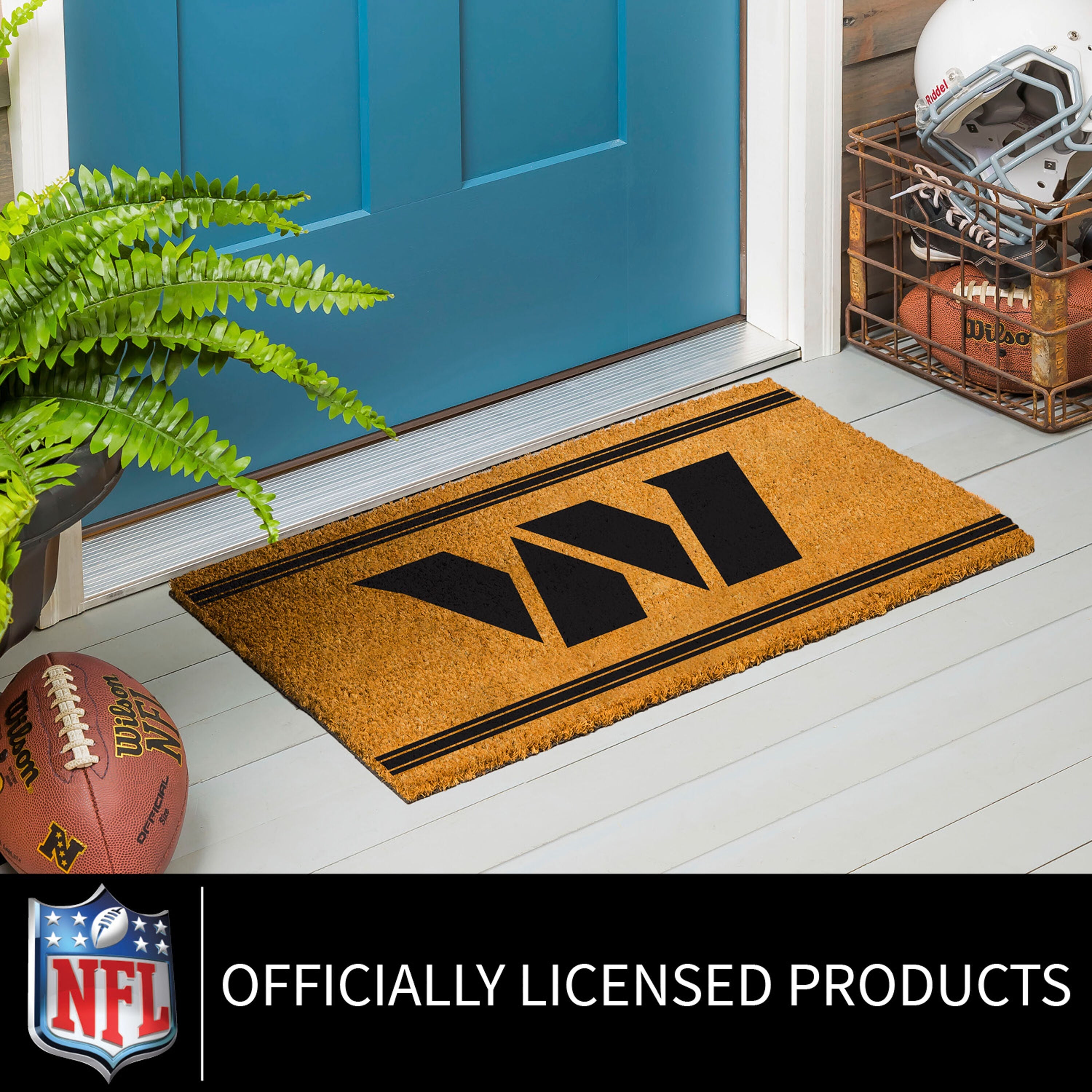 Washington Commanders, Coir Mat 1C - Sports Gifts, Sports Memorabilia, Sports Collectibles, Fan Shop