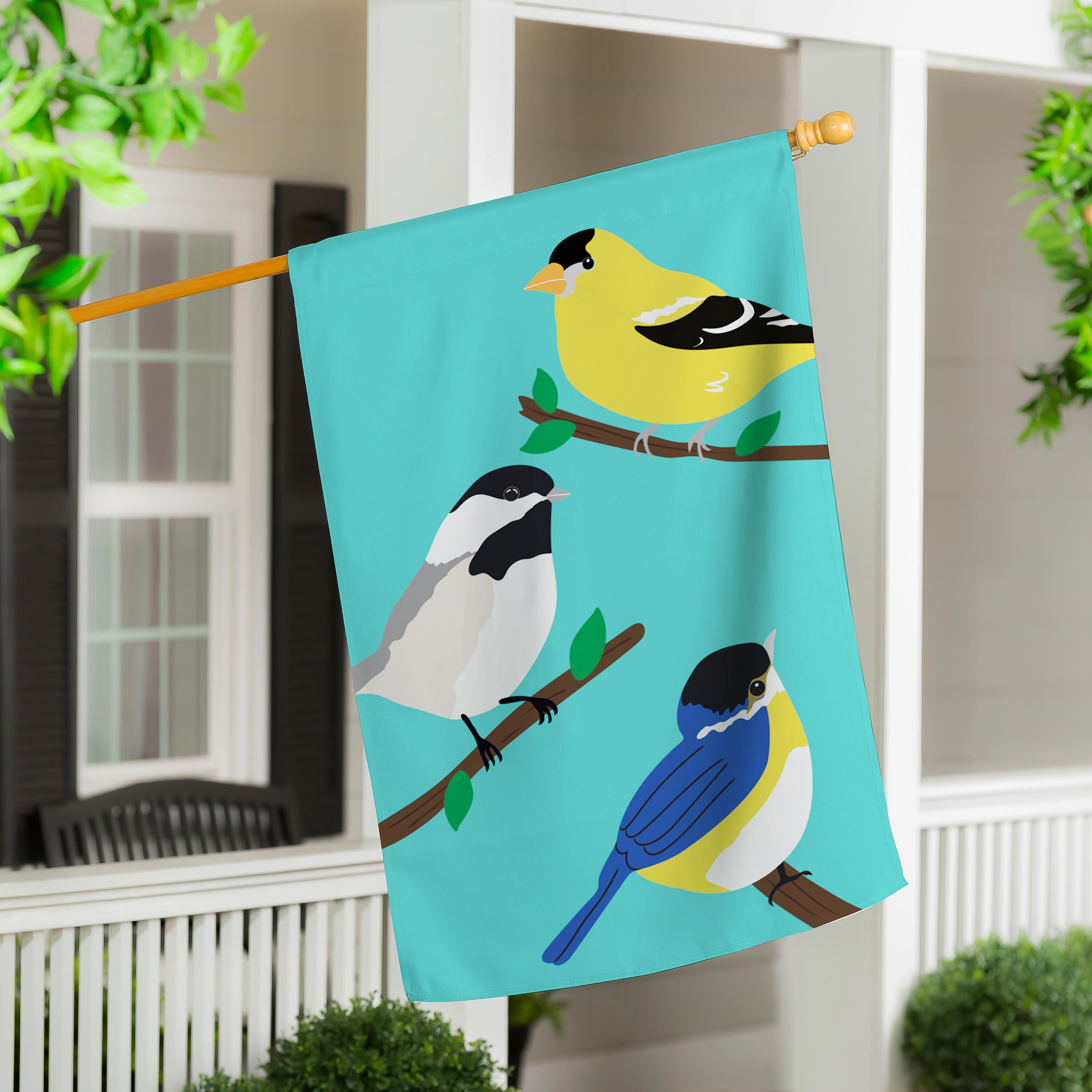 Home Sweet Home Bee Applique House Flag