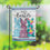 Bright Bunnies Garden Applique Flag