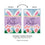 Happy Easter Bunny Applique Garden Flag