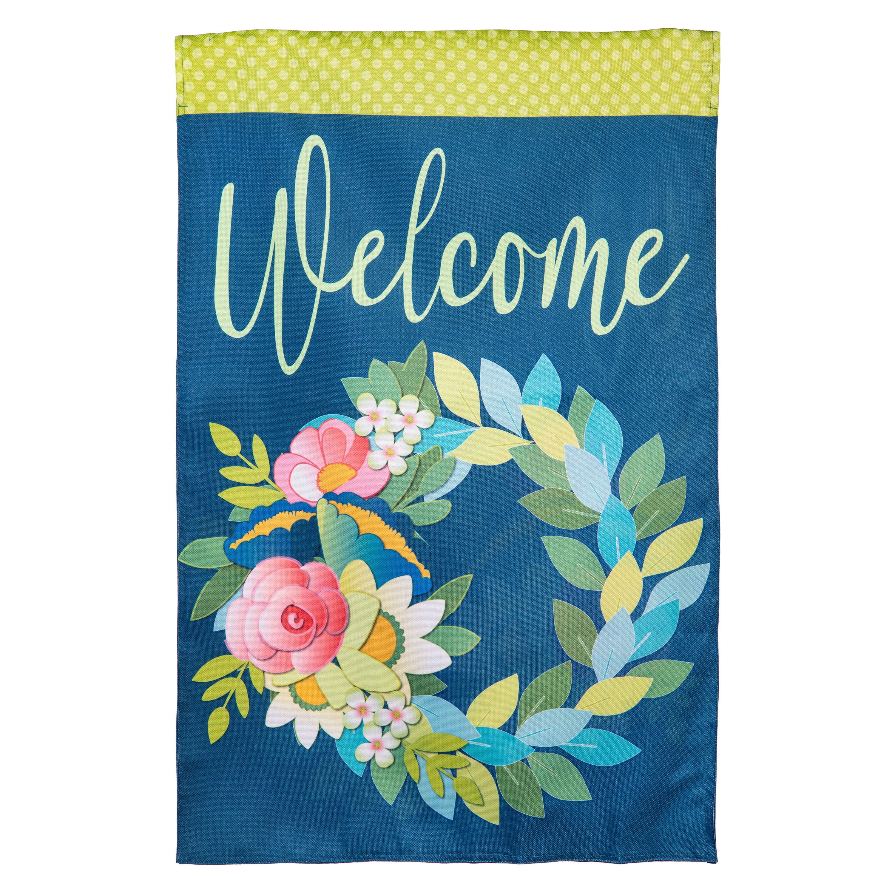 Flower Garden House Burlap Flag - Sports Gifts, Sports Memorabilia, Sports Collectibles, Fan Shop