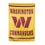 Embossed Suede Flag, House Size, Washington Commanders - Sports Gifts, Sports Memorabilia, Sports Collectibles, Fan Shop