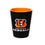 Cincinnati Bengals 4-Piece Ceramic and Glass 2oz. Shot Glass Set