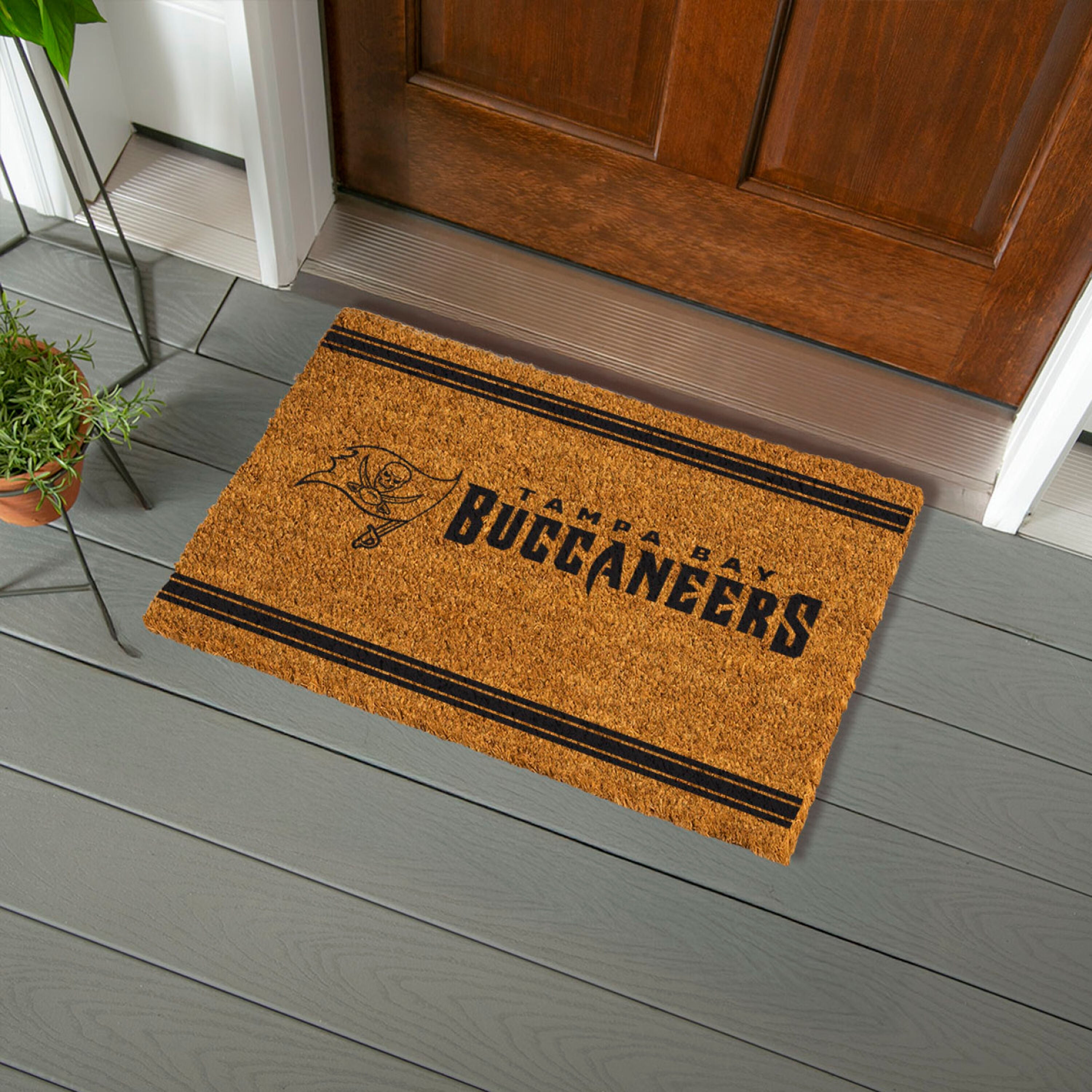 Tampa Bay Buccaneers, Coir Mat 1C - Sports Gifts, Sports Memorabilia, Sports Collectibles, Fan Shop
