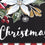 Poinsettia Wreath Applique Garden Flag