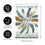 Feather Circle Moire Garden Flag - Sports Gifts, Sports Memorabilia, Sports Collectibles, Fan Shop