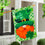 Leprechaun Applique House Flag - Sports Gifts, Sports Memorabilia, Sports Collectibles, Fan Shop
