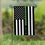 Military Thin Green Line Garden Suede Flag