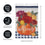 Mums and Pumpkin Applique Garden Flags