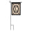 Cambridge Monogram Garden Applique Flag, Letter L