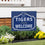 University of Memphis Coroplast Yard Sign, "Fans Welcome"