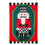 Patterned Nutcracker Applique Garden Flag