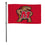 University of Maryland Single Sided Flag w/ 2 Grommets, 3'x5'