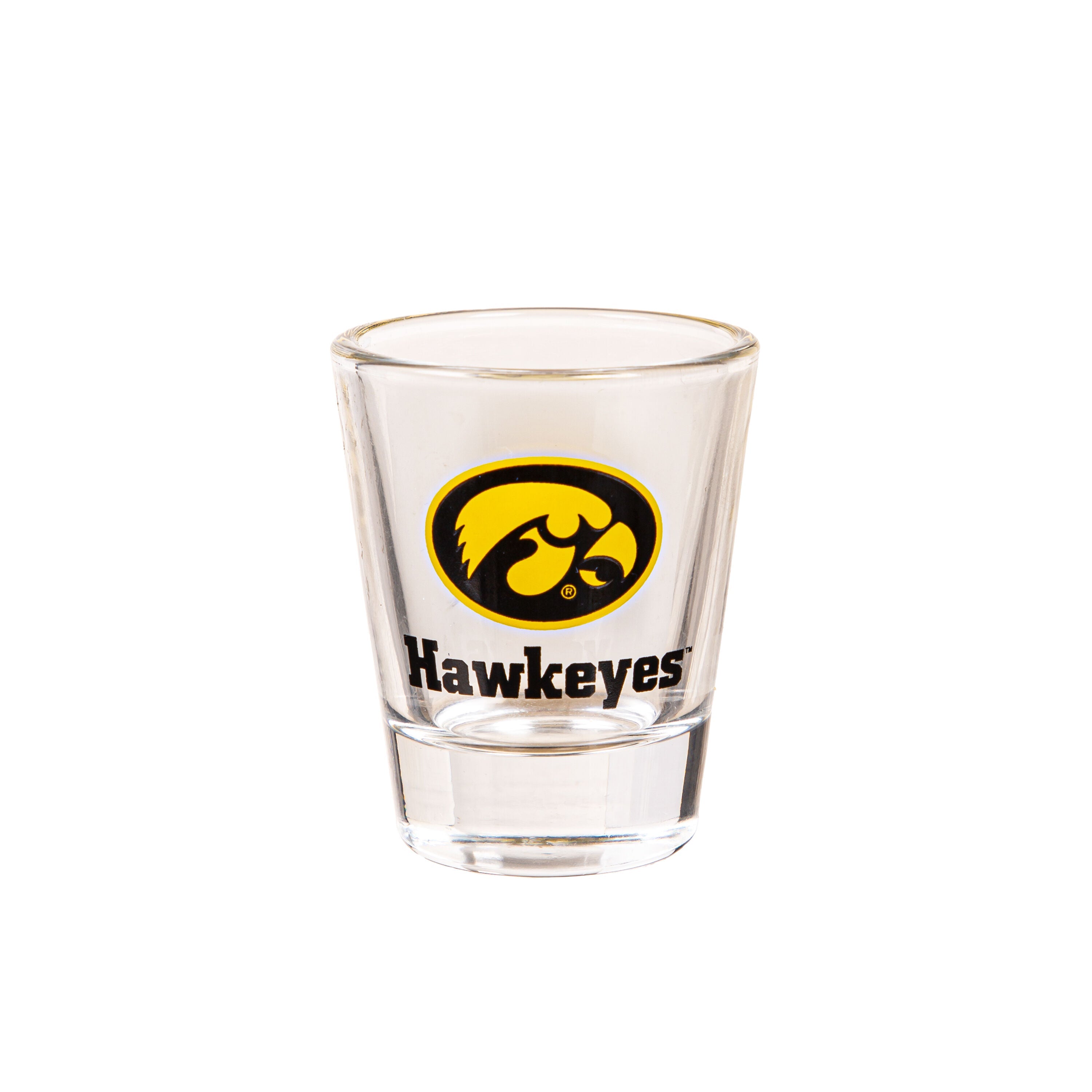 University of Iowa 4-Piece Ceramic and Glass 2oz. Shot Glass Set - Sports Gifts, Sports Memorabilia, Sports Collectibles, Fan Shop
