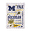 University Of Michigan, Moire Flag, GDN, Fall Seasonal - Sports Gifts, Sports Memorabilia, Sports Collectibles, Fan Shop