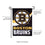 NHL Hockey Burlap Garden Flag, Boston Bruins - Sports Gifts, Sports Memorabilia, Sports Collectibles, Fan Shop