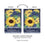 Sunflower Welcome Applique Garden Flag