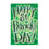 Happy St. Patrick's Day Applique House Flag