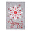 Joy Winter Snowfall Basic Applique Garden Flag - Sports Gifts, Sports Memorabilia, Sports Collectibles, Fan Shop