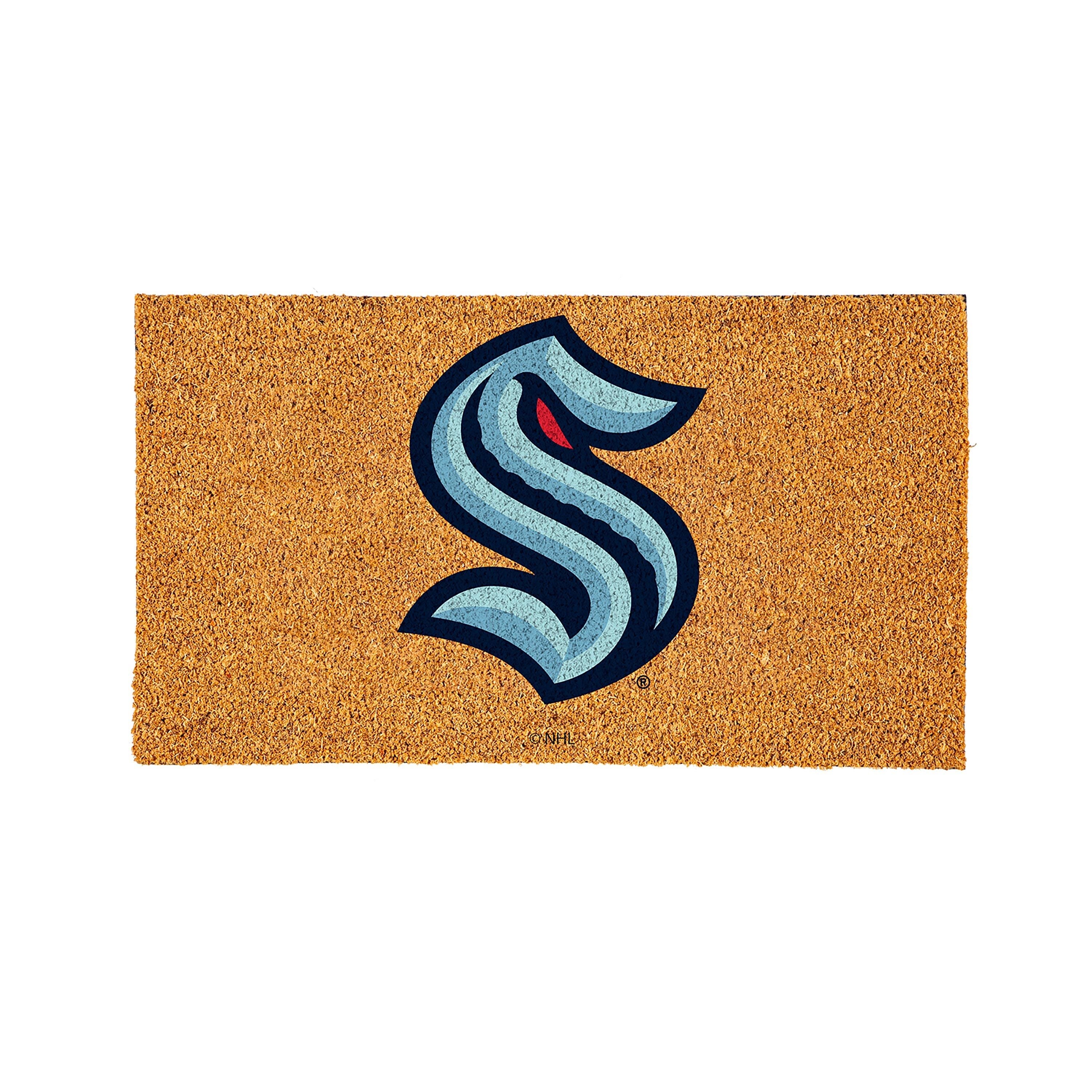 Coir Mat, 16"x28", Seattle Kraken - Sports Gifts, Sports Memorabilia, Sports Collectibles, Fan Shop