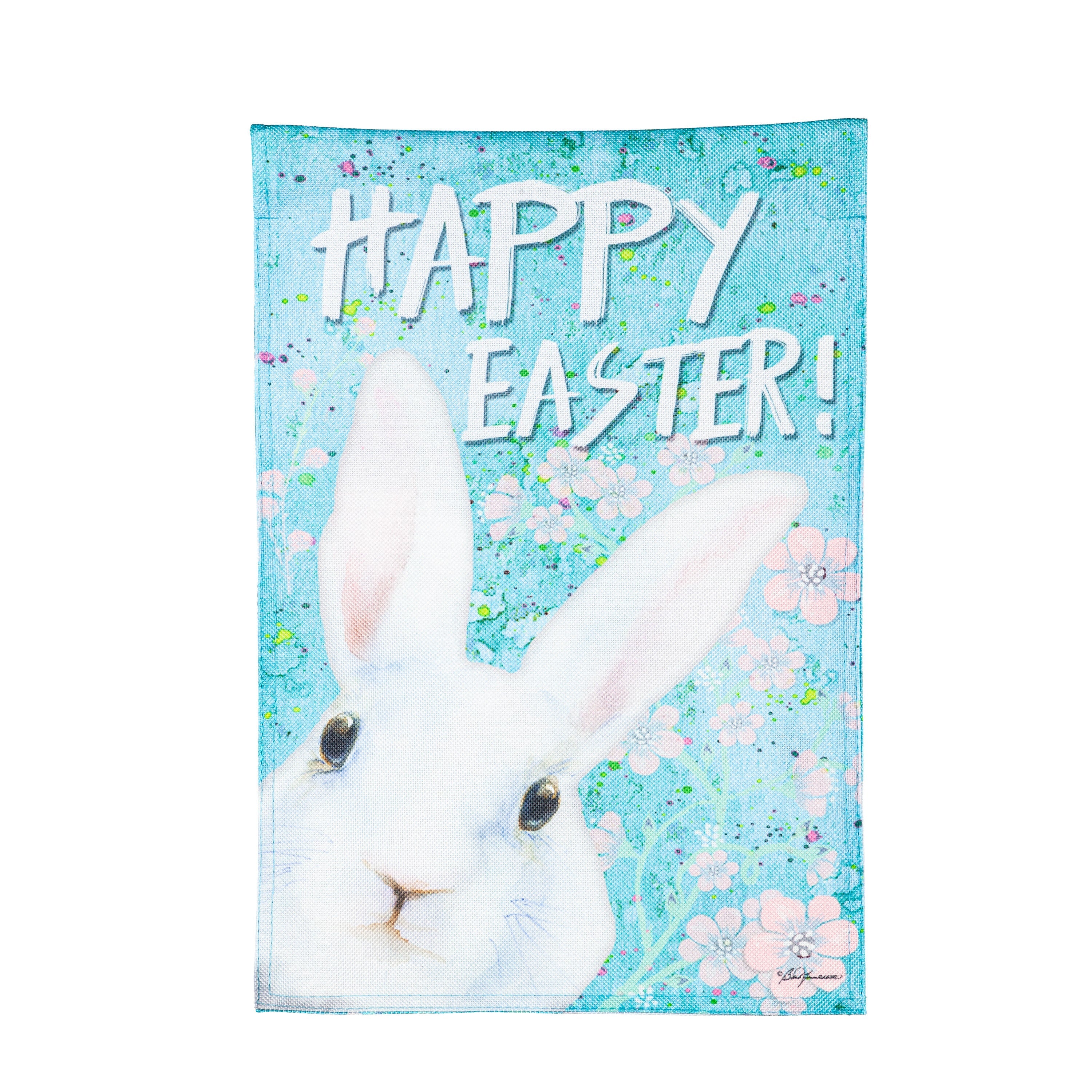 Spring Peeps Burlap Garden Flag - Sports Gifts, Sports Memorabilia, Sports Collectibles, Fan Shop