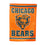 Embossed Suede Flag, GDN Size, Chicago Bears - Sports Gifts, Sports Memorabilia, Sports Collectibles, Fan Shop