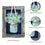 Hanging Mason Jar Garden Linen Flag