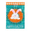 Carrot Wreath Garden Applique Flag