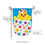 Polka-Dot Easter Egg Garden Applique Flag