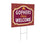 University of Minnesota Coroplast Yard Sign, "Fans Welcome"