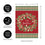 Tis the Season Wreath Burlap Garden Flag - Sports Gifts, Sports Memorabilia, Sports Collectibles, Fan Shop