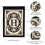 Cambridge Monogram Garden Applique Flag, Letter H