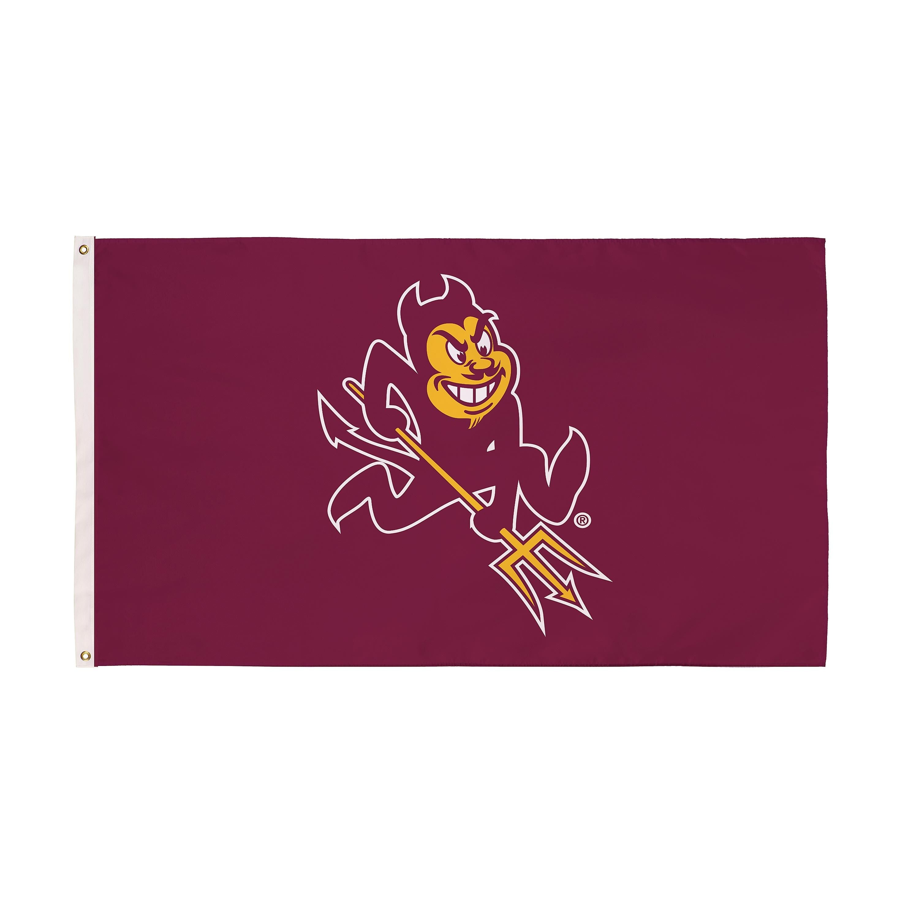 3'x5' Single Sided Flag w/ 2 Grommets, Arizona State University