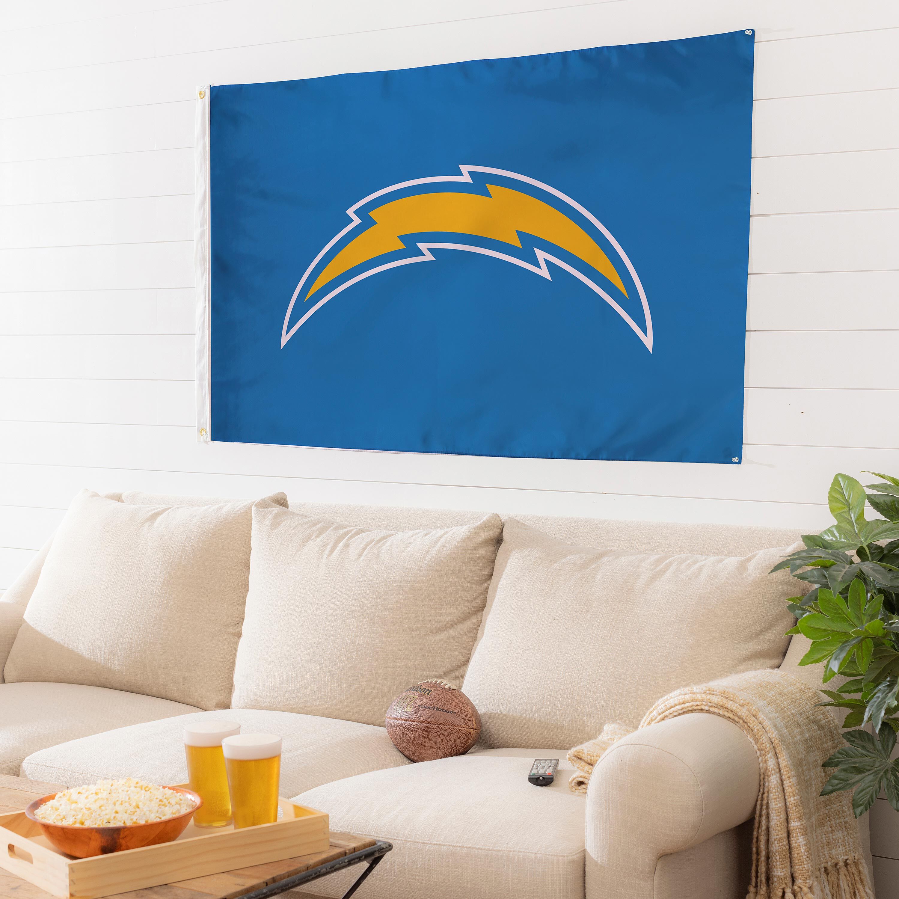 Los Angeles Chargers Single Sided Estate Flag with 2 Grommets, 3'x5'