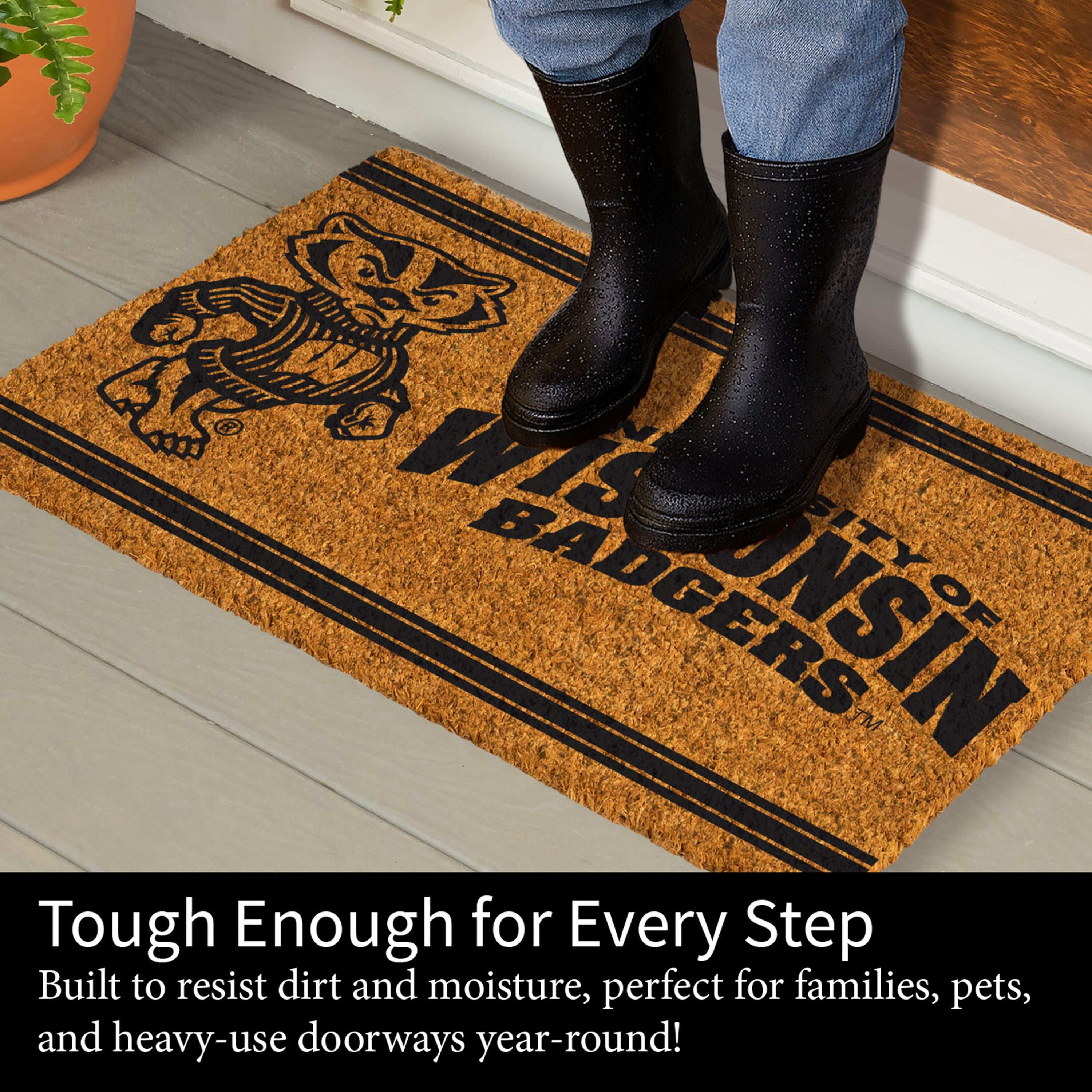 University of Wisconsin-Madison, Coir Mat 1C - Sports Gifts, Sports Memorabilia, Sports Collectibles, Fan Shop
