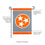 Tennessee Tri Star, Grey Garden Applique Flag
