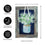 Hanging Mason Jar Garden Linen Flag